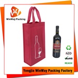 Non Woven Tote Bag NW-179 recycled non woven wine bag