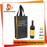 Non Woven Tote Bag PNW-077 Laminated Opp Film with PP Non-Woven Wine Bag