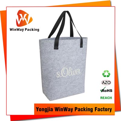 FT-002 Handle Style Reusable Felt Tote Bag