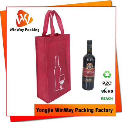 NW-179 recycled non woven wine bag