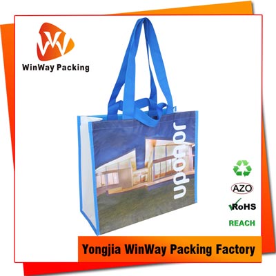 RPET-021 Recycled RPET Shopping Carrier Bag