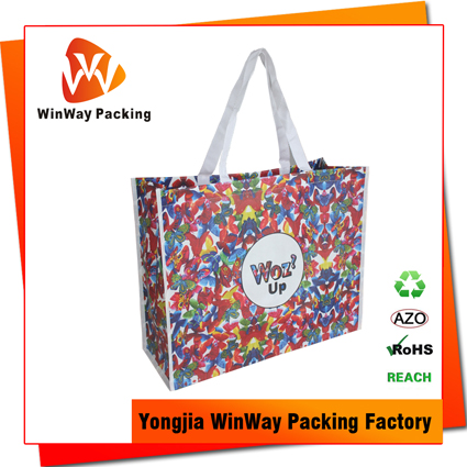 PNW-073 Bopp Laminated Non Woven Customized Shopping Bag