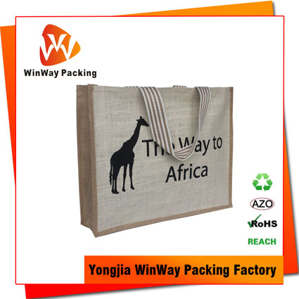 JT-017 Factory Directly Eco Friendly Natural Jute Burlap Bags Wholesale