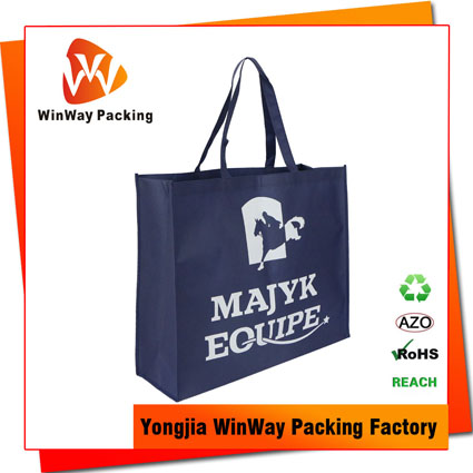 NW-139 Handle Styel Reusable Recycled Non Woven OEM Tote Bag