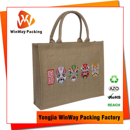 JT-007 Heat Transfer Printing Low Prices of Jute Bag