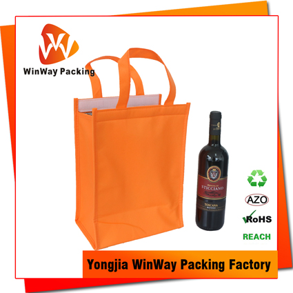 ICE-048 Sample Free Recycled Durable Non Woven Shopping Cooler Bag
