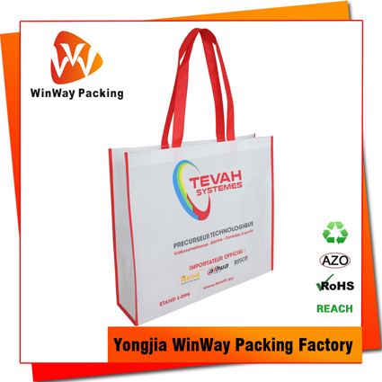 NW-131 100Gsm Printed Reusable Non Woven Eco Friendly Bag