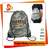 Polyester Bag PO-071 210D Polyester Sublimation Printing Drawstring Backpack Gym Bag