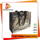 RPET Bag RPET-017 Cheap Price Double Handle Laminated RPET Recycle Shopping Bag