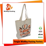 Cotton Bag CT-006 Eco friendly handle printed 100% natural cotton shopping bag