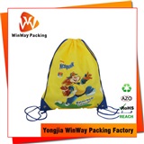 Polyester Bag PO-074 Full Color Printing Promotional Drawstring Polyester Backpack