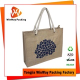 Jute Bag JT-018 Wholesale Cheap Handle Jute Burlap Sack Bags