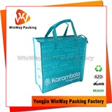 RPET Bag RPET-002 Zipper Closure Recycled RPET Shopping Bag