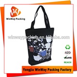 Cotton Bag CT-007 Full color heat transfer handle cotton canvas tote bag