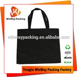 Cotton Bag CT-017 handle style 10oz natural black cotton bag
