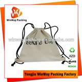 Cotton Bag CT-020 Suki design factory price printed bakcpack style cotton bag drawstring