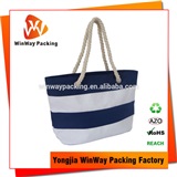 Cotton Bag CT-021 Fashion design handle style 10oz cotton bag with zipper