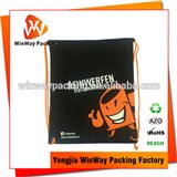 Cotton Bag CT-022 China manufactrer custom black cotton drawstring bag