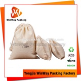 Cotton Bag CT-001 Promotional Reusable Plain Drawstring Cotton Tote Bag