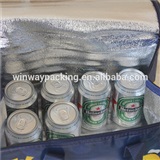 Cooler Bag ICE-014 Portable PP Non Woven Insulated Wine Cooler Bag
