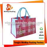PP Non Woven Shopping Bag PNW-015 Double Sides Lamination Non Woven Reusable Shopping Bag