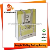 PP Non Woven Shopping Bag PNW-022 USA Market Glossy Laminated Tote Bag Wholesale