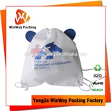 Polyester Bag PO-036 New Design Cut Gym Drawstring Backpack Travel Backpack String Bag