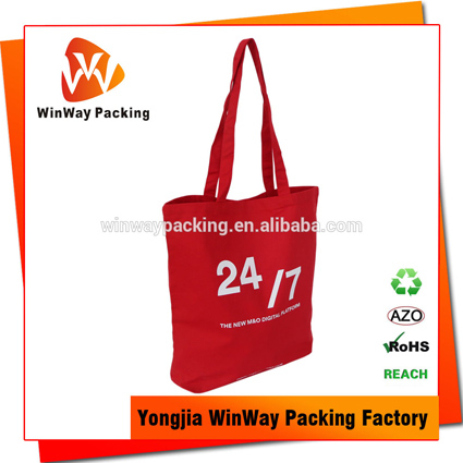 CT-011 High quality 10oz long handle 100% cotton carry bag