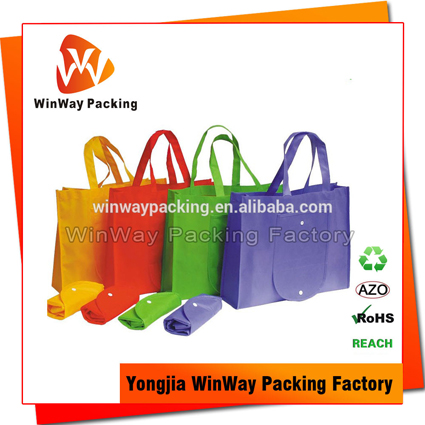 NW-014 Backpack Style Custom Non Woven Drawstring Bag