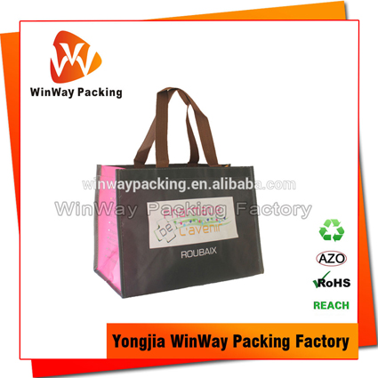 PNW-004 Laminated PP Non Woven Reusable Shopping Bag