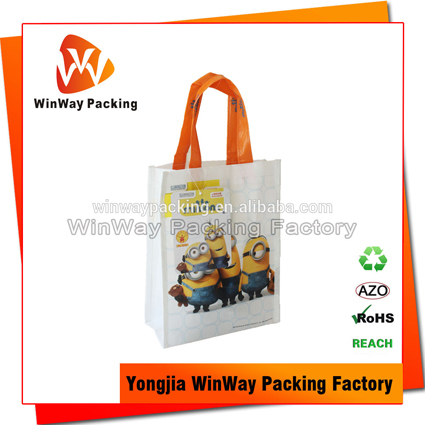 PNW-007 Offset Pictures Printing Non Woven Shopping Bag
