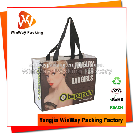 PNW-031 Sex Girl Pictures Printing Non Woven Shopping Bag