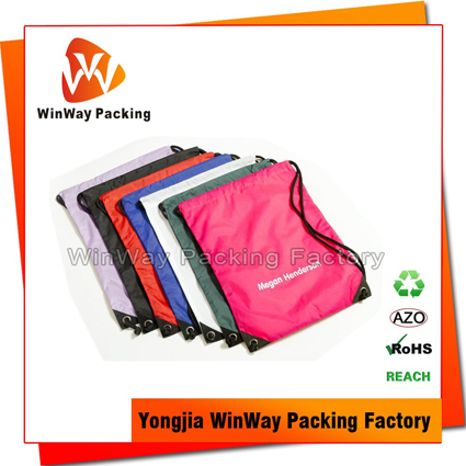 PO-003 High Quality Reusable Nylon Drawstring Bag