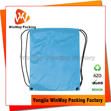 PO-017 Drawstring Style Polyester Backpack Gym Bags