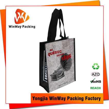 PP-123 Woven Bags for Shopping with Personal Logo